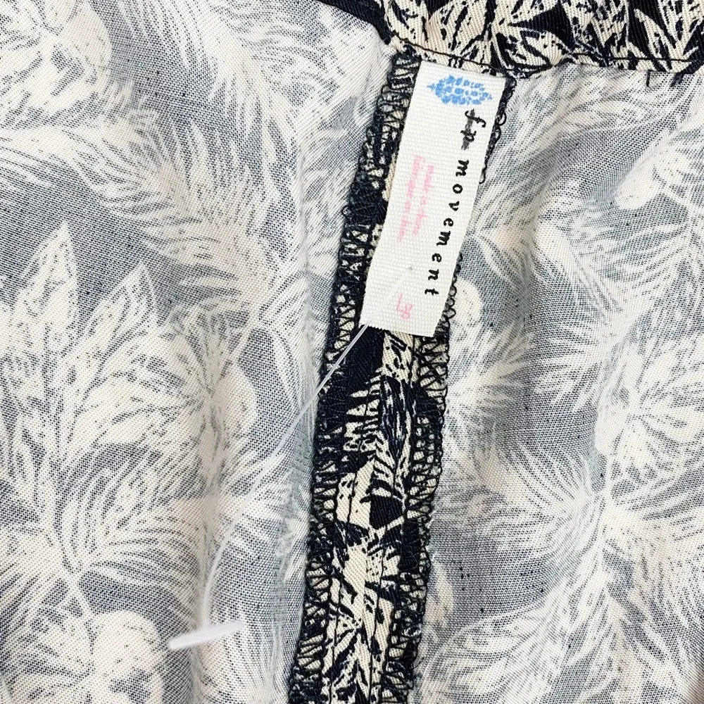 Free People Movement Point Break Printed Paperbag Waist Balloon Pants: Tropical